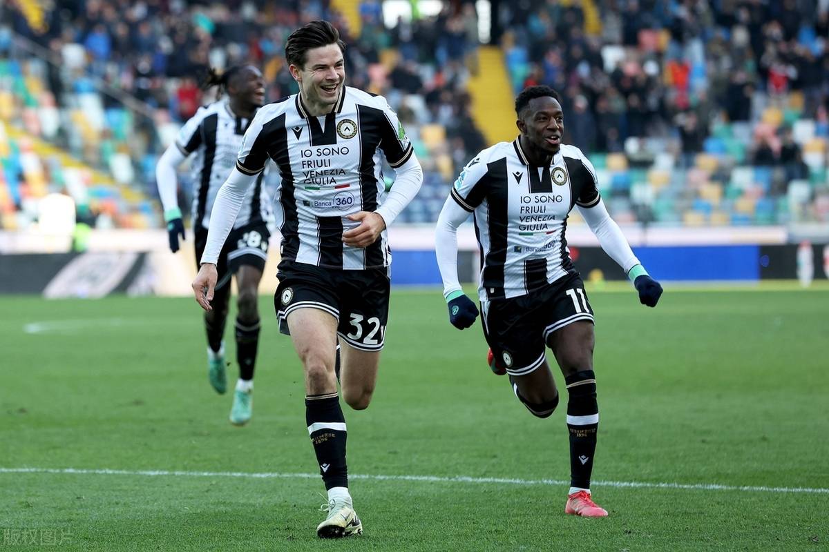 乌迪内斯客场大胜斯佩齐亚，欧战资格前景一片光明